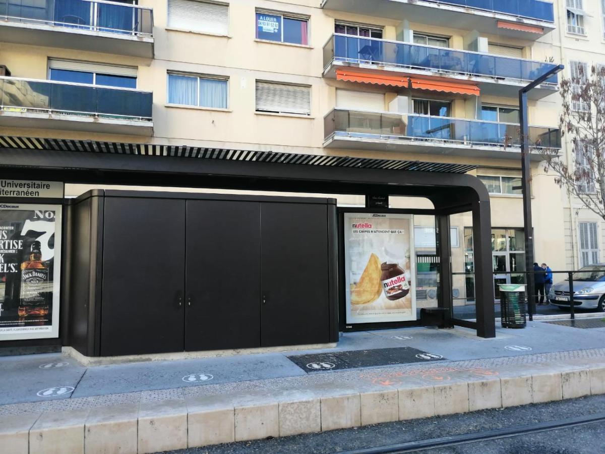 Cosy Studio 200 M From Nice Beach & Promenade Des Anglais Apartment Luaran gambar